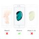 Coque iPhone 6 Plus / 6S Plus rigide transparente Carrés marbre Dessin La Coque Francaise