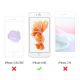 Coque iPhone 6/6s Silicone Liquide toucher doux, Anti Chocs + verre trempé Offert