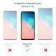 Etui folio Rose Gold S10e Easy View pour Samsung Galaxy