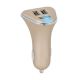 Chargeur allume cigare triple USB Gold