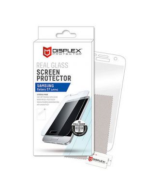 Displex Protection écran Easy-On Full Screen  for Galaxy S7 blanc