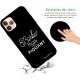 Coque iPhone 11 Pro Silicone Liquide Douce noir Barbu mais pas piquant blanc La Coque Francaise.