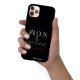 Coque iPhone 11 Pro Silicone Liquide Douce noir Jaloux et capricieux blanc La Coque Francaise.