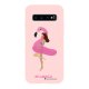 Coque Samsung Galaxy S10 Silicone Liquide Douce rose pâle Flamingo La Coque Francaise.