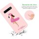 Coque Samsung Galaxy S10 Silicone Liquide Douce rose pâle Flamingo La Coque Francaise.