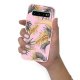 Coque Samsung Galaxy S10 Silicone Liquide Douce rose pâle Feuilles de palmier rose La Coque Francaise.