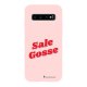 Coque Samsung Galaxy S10 Silicone Liquide Douce rose pâle Sale Gosse Rouge La Coque Francaise.