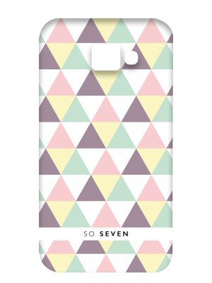 So Seven Coque Graphic Pastel Triangle Samsung  Galaxy A3