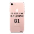 Coque iPhone 7/8/ iPhone SE 2020 rigide transparente Râleuse Dessin Evetane