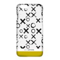 So seven coque arty jaune + Motif Xo pour apple iphone 7 