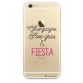 Coque iPhone 6 Plus / 6S Plus rigide transparente Champ et Fiesta Dessin La Coque Francaise