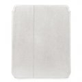 Etui pocket slim classic blanc en PU pour nouvel iPad