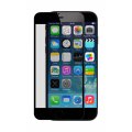 Vitre iPhone 7 iPhone 8 transparente Vitre en verre trempé contour noir