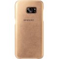 Samsung Coque Cuir Beige Pour Samsung Galaxy S7